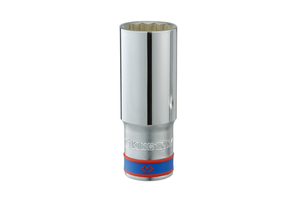 Nasadka długa 12-KĄTNA chromowana 3/4'' 32mm