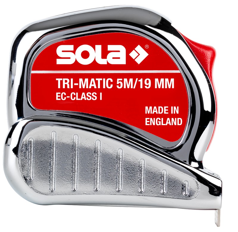 Miara stalowa zwijana tri-matic 19mm 5M