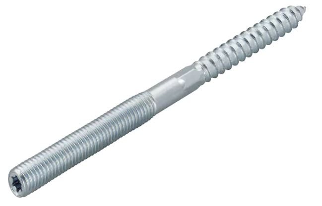 Śruba dwugwintowa stst 8*120mm