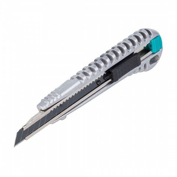 Nóż z ostrzem 9 mm pro-sharp, metalowy