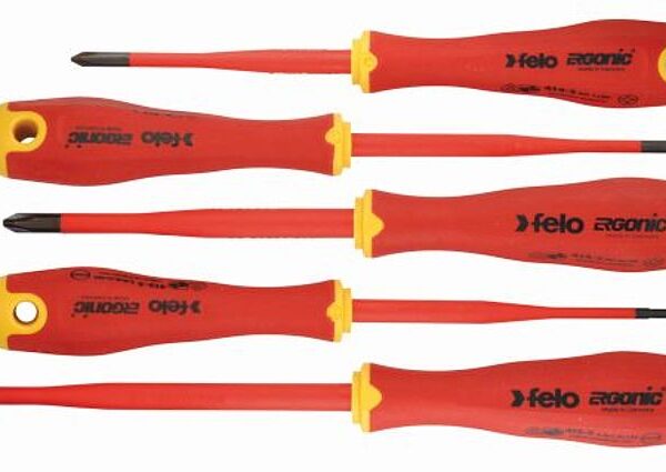 Zestaw 5 wkrętaków felo-ergonic VDE slim