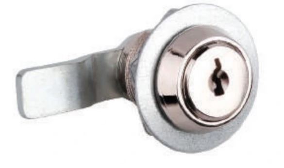 Zamek kasetowy niklowany ZKP-22 A1
