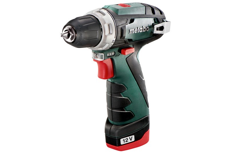 Wiertarko-wkrętarka akumulatorowa 12V powermaxx BS 2*2.0AH