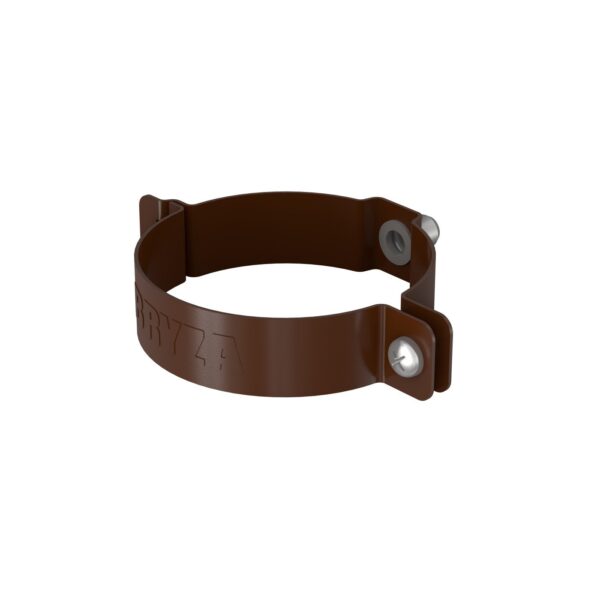 Obejma stal 90mm brąz Bryza