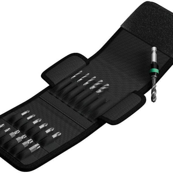 Zestaw bitów i wierteł do metalu w etui, 19CZ