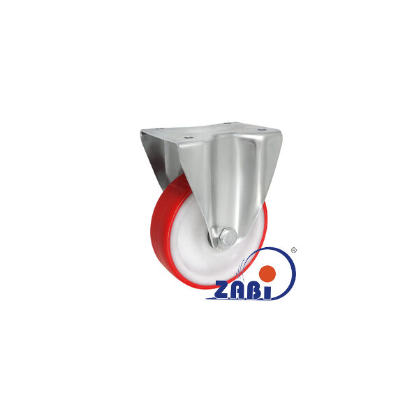 Koło tworzywo+poliuretan 125mm obudowa stała 23BCNW