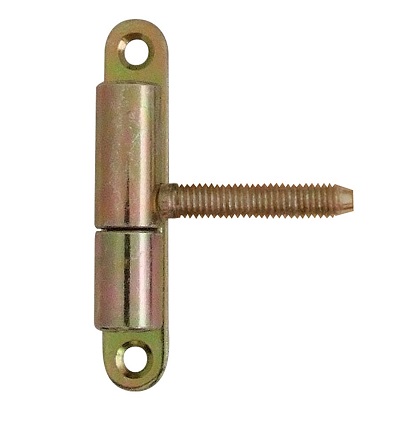 Zawias wkręcany ocynkowany żółty 15*50mm /2szt/