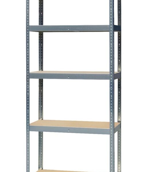 Regał metalowy MET200 galva 179*80*40cm, ocynk