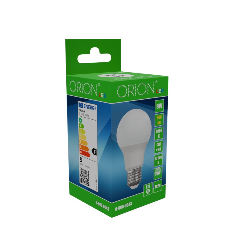 Żarówka LED 9W E27 806LM