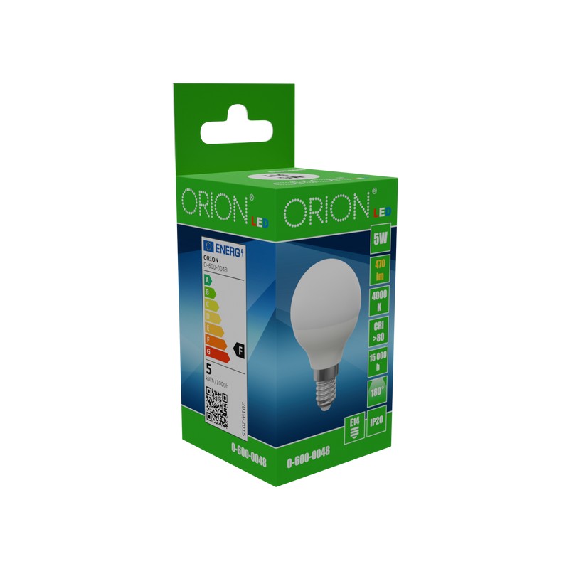Żarówka LED 5W E14 470LM G45