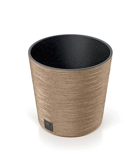 Doniczka furu round wood-naturo MIX 17L