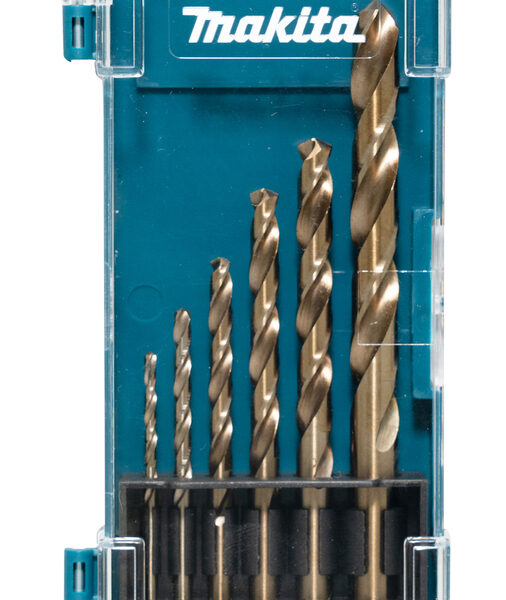 Zestaw wierteł hss-co 6szt. 2,3,4,5,6,8mm