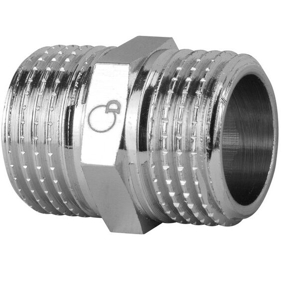 Nypel chrom 3/8'