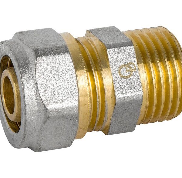 Złączka pex-al-pex chrom 3/4*20 chłopczyk