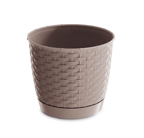 Doniczka ratolla round - mocca