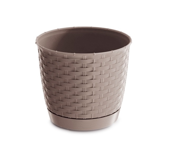 Doniczka ratolla round - mocca