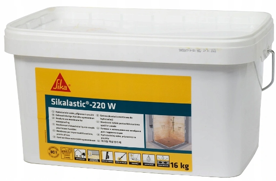 SIKALASTIC-220W płynna membrana na bazie żywicy 16kg