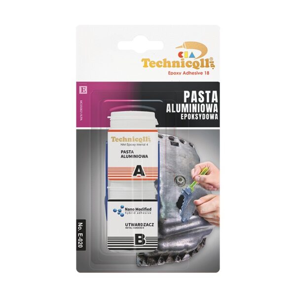 Pasta aluminiowa epoksydowa 80g
