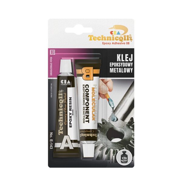 Klej epoksydowy metalowy 2*20ml