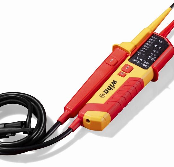 Tester napięcia i ciągłości obwodu 0.5–1000V AC, CAT IV
