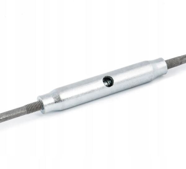 Śruba rzymska rurowa 24mm z końcówkami do spawania