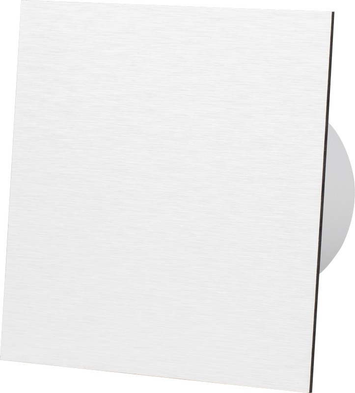 Panel do wentylatora drim plexi aluminium szczotk. srebro