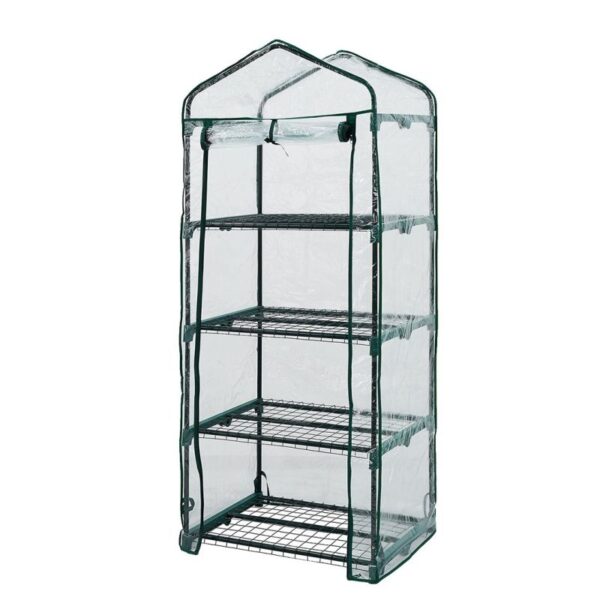 Szklarnia 69*49*160 CM, folia PVC, metalowa konstrukcja