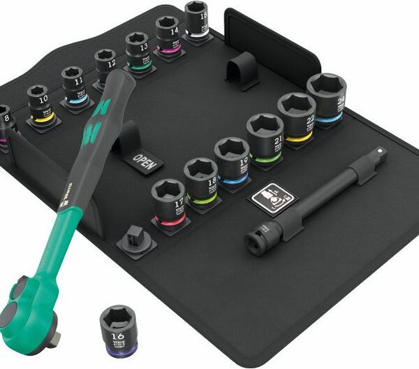 Grzechotka zyklop comfort SB 12 3/8'' w zest. metrycz, 16CZ.