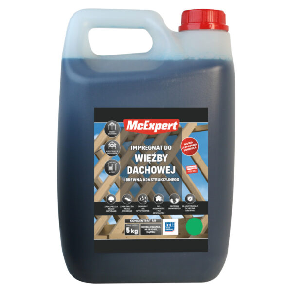 Impregnat, do więźby dachowej koncentrat 1:9 5kg