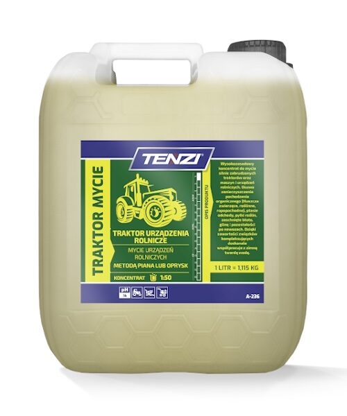 Traktor mycie, środek do mycia maszyn rolniczych 5L