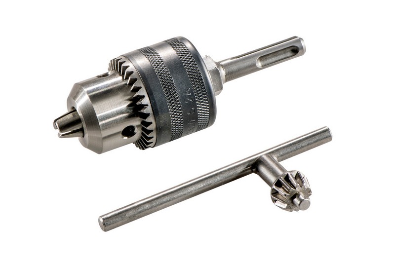 Adapter/uchwyt wiertarski SDS z uchytem zębatym