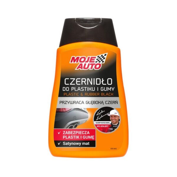 Czernidło do plastiku i gumy 250ml