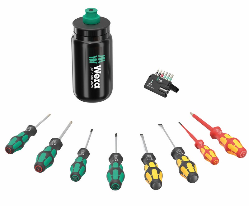 Zestaw narzędzi wkrętak. 9540 kraftform XL bottle SET,17CZ.