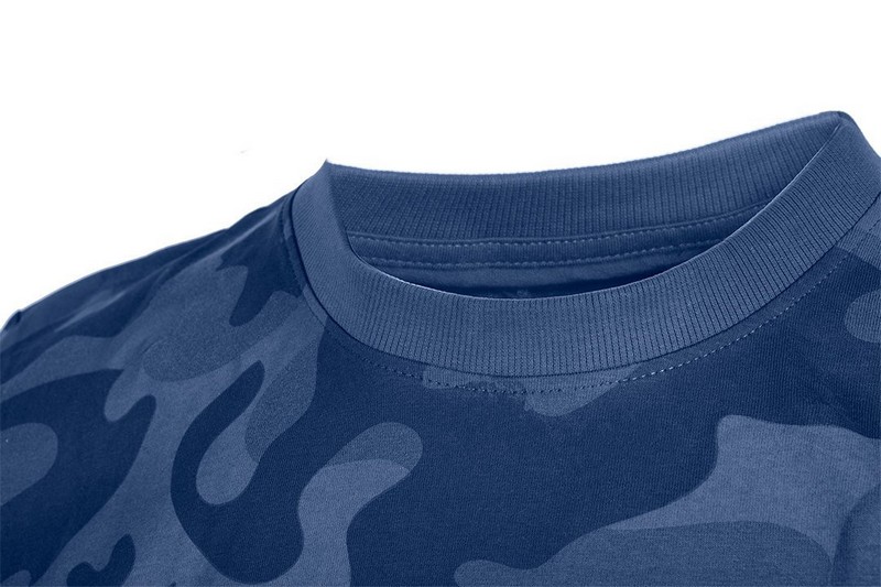 T-shirt roboczy camo navy, rozmiar xxxl