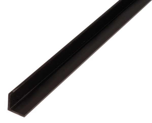 Profil kątowy PVC czarny 2000X15X15X1,2