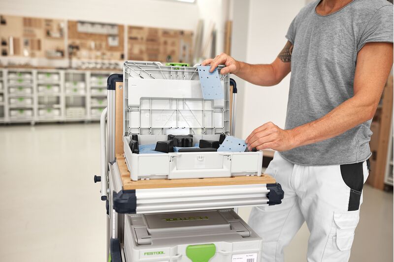 Systainer na materiały ścierne sys-stf 80*133 gr-set