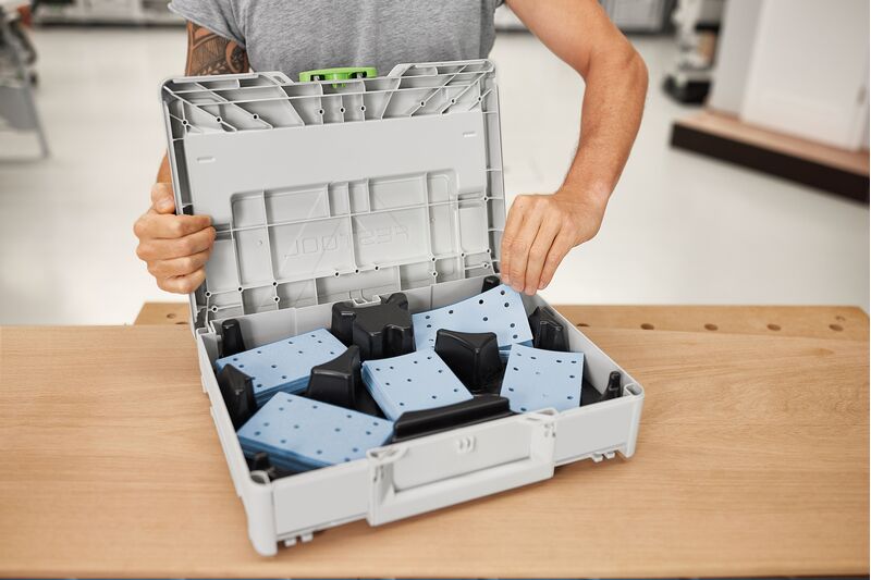 Systainer na materiały ścierne sys-stf 80*133 gr-set