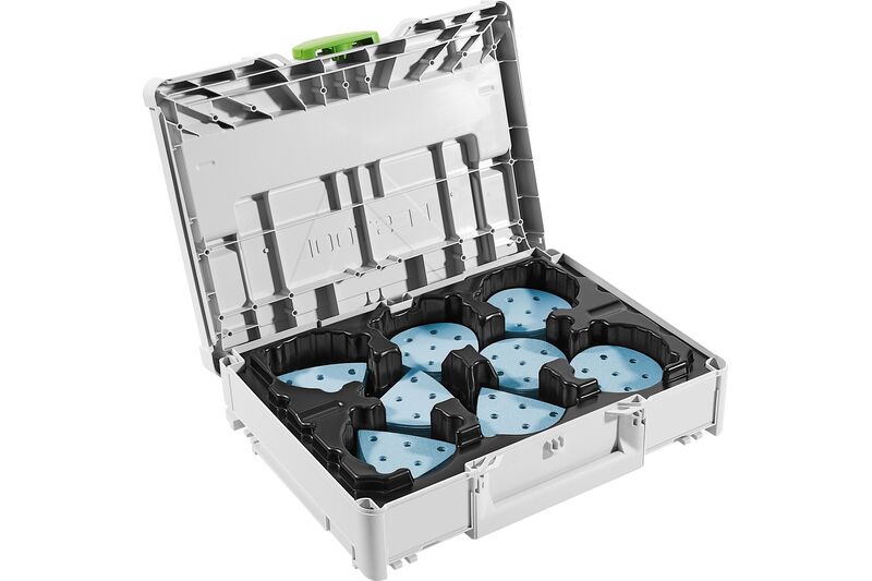 Systainer na materiały ścierne sys-stf D90/V93 gr-set
