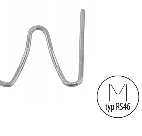 Zszywki M 0.6mm RS46 do narożników zewnętrznych 100 szt.