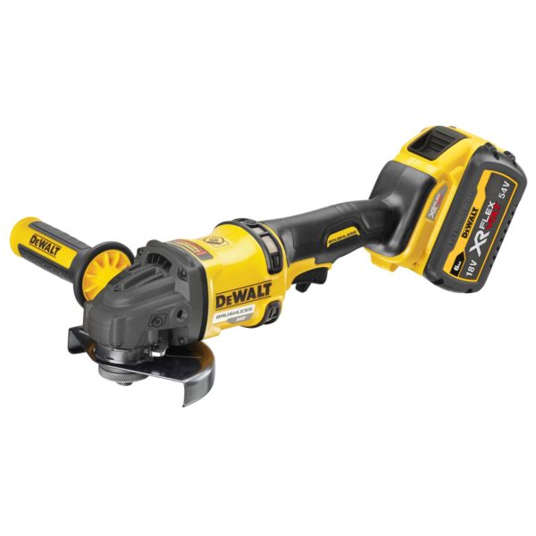 Szlifierka kątowa akumulatorowa 125 mm flexvolt 54 V 2*6.0AH