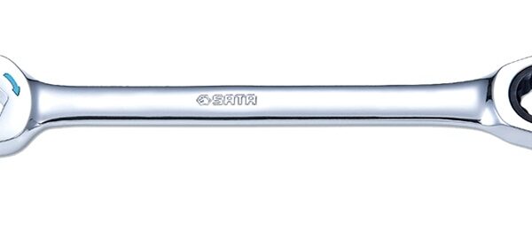 Klucz płasko-oczkowych z podwójną grzechotką 13mm