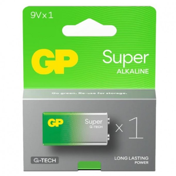 Bateria super alkaline 9.0V
