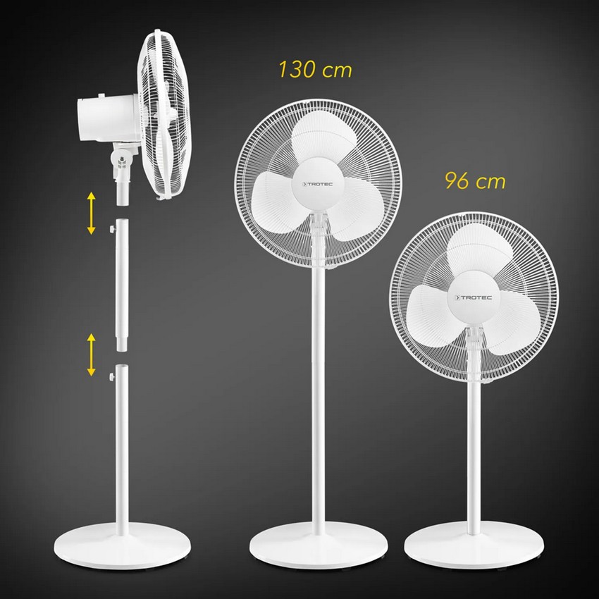 Wentylator stojący 40cm TVE 23 S biały TVE 23 S