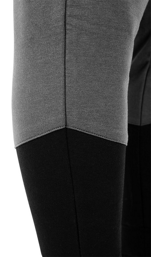 Spodnie dresowe comfort czarno-szare rozmiar xxxl