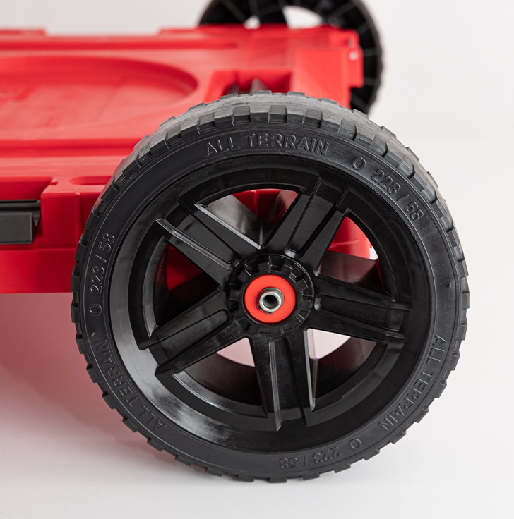 Platforma transportowa Qbrick system ONE 2.0 allterrain RED