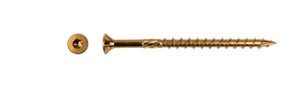 Wkręt do drewna z łbem stożkowym na torx 3*40mm T10