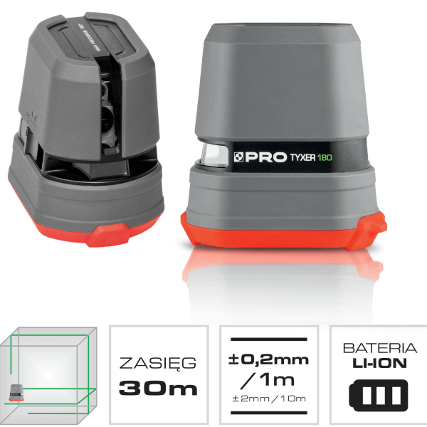 Laser krzyżowy tyxer 180g