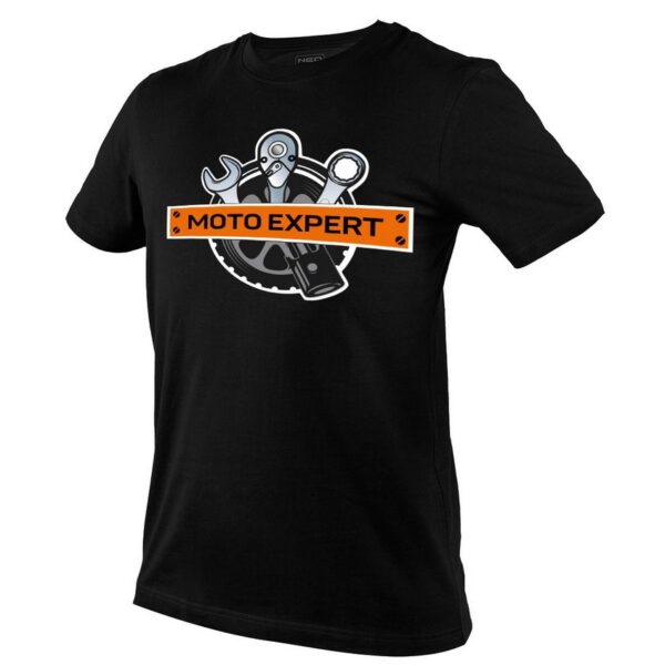 T-shirt z nadrukiem moto expert rozmiar XL