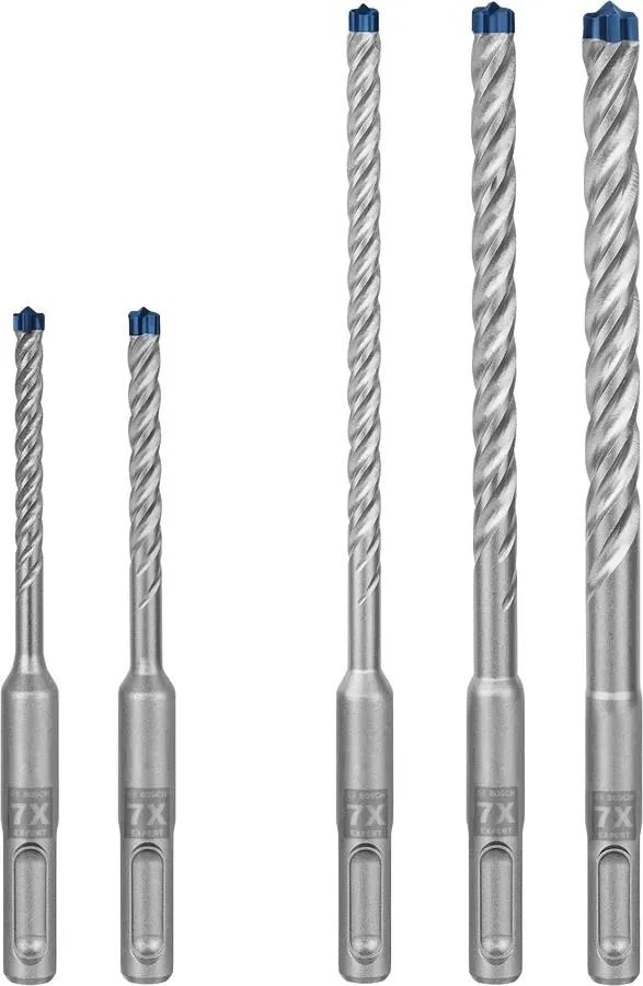 Zestaw wierteł sds-plus 7X. expert SET 5PC.
