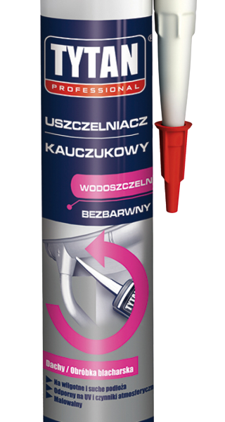 Uszczelniacz kauczukowy bezbarwny 280ml